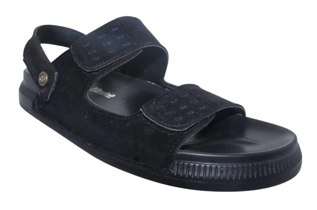 RIKSCLUB ST1117 Black Cushioned Sandals